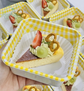 Burnt cheesecake