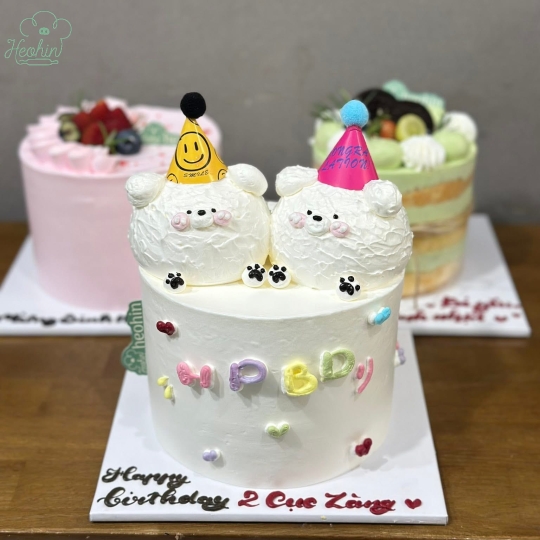 Bánh Sinh Nhật Bà Rịa Thiết Kế Theo Yêu Cầu HeoHin Cakes - Bà Rịa - VT 