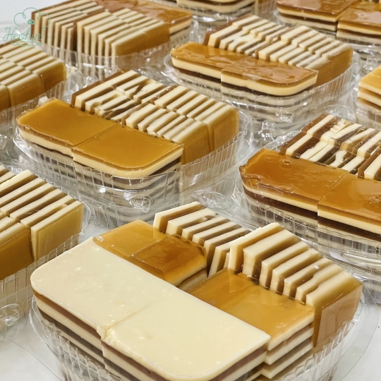  Rau câu flan cheese