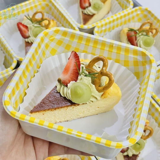 Burnt cheesecake